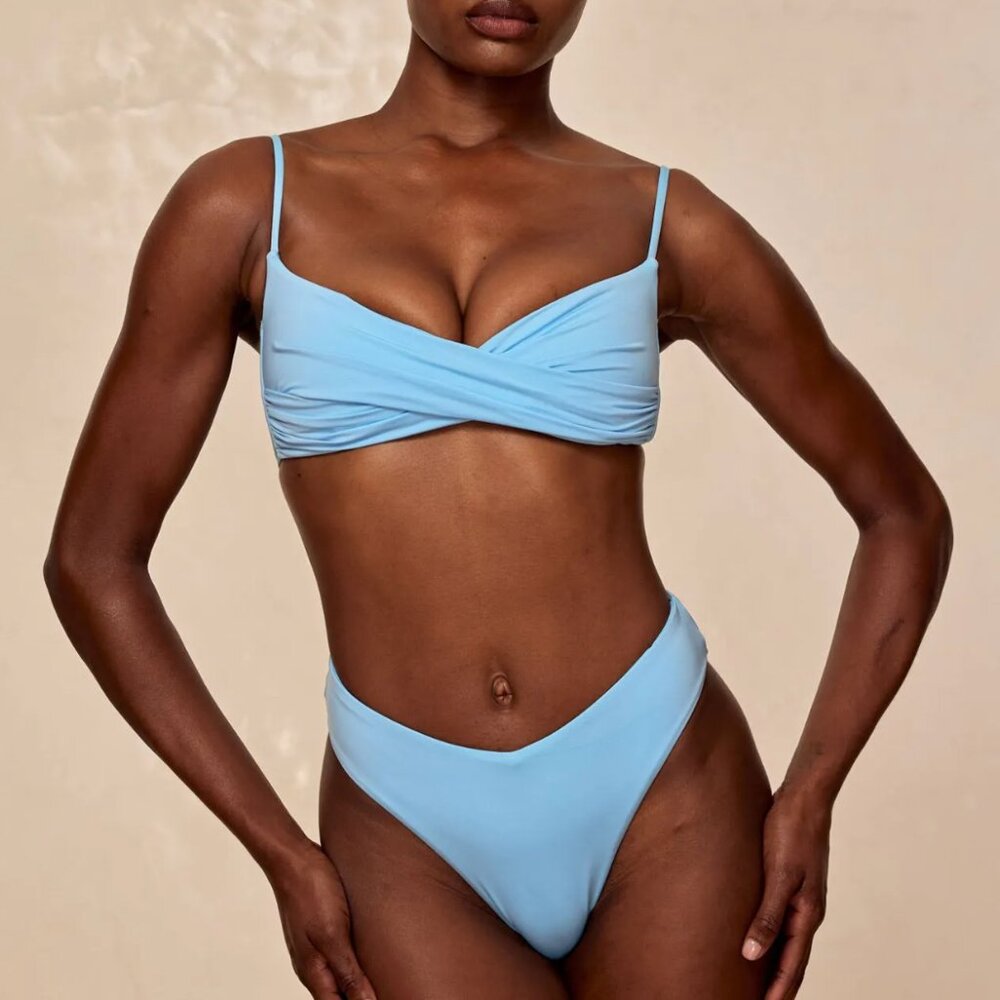 Monday Swimwear  St Lucia Bottom - Ibiza Blue - Size M